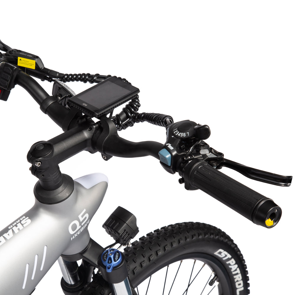 HX Q5 Shark Electric Bike with Built-in Battery