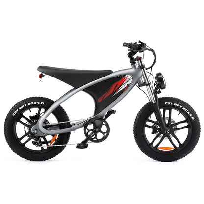 HX Q6 Moped-Style Fat Tire Electric Bike