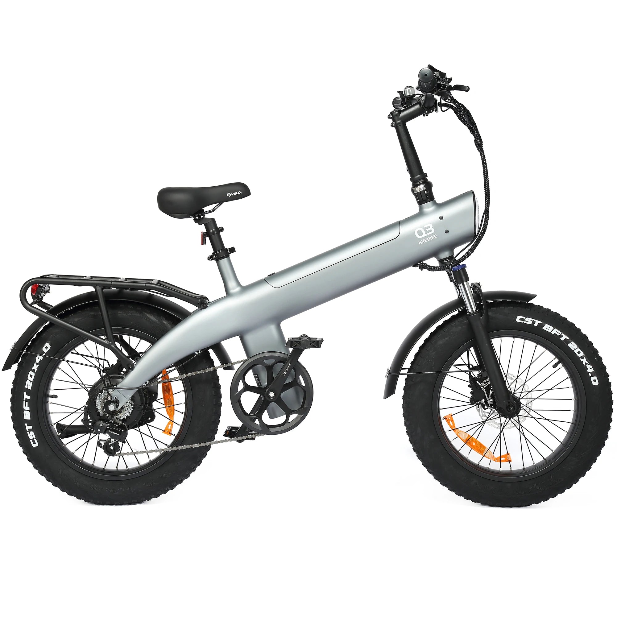 HX Q3 2000W Fat Tire All-terrain Electric Bike-with free fender and rear rack